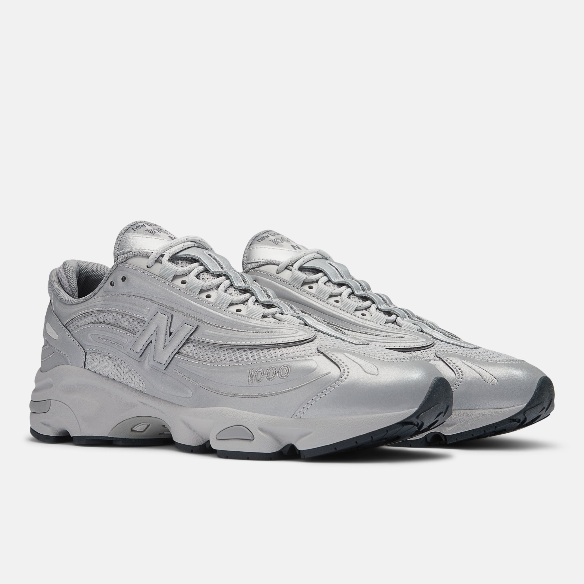 New balance 100 men silver on sale