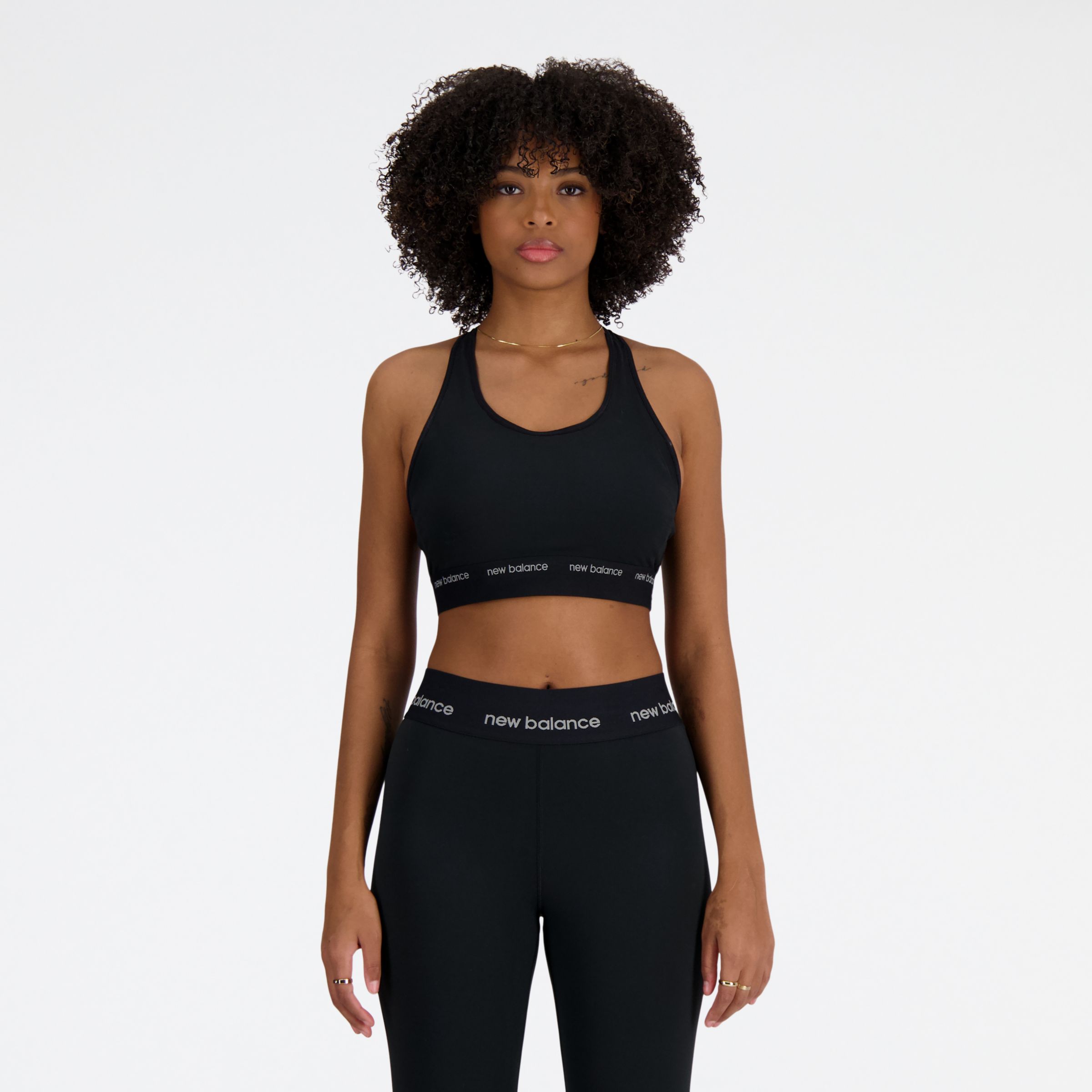 Buy NB Sleek Medium Support Sports Bra online New Balance UAE