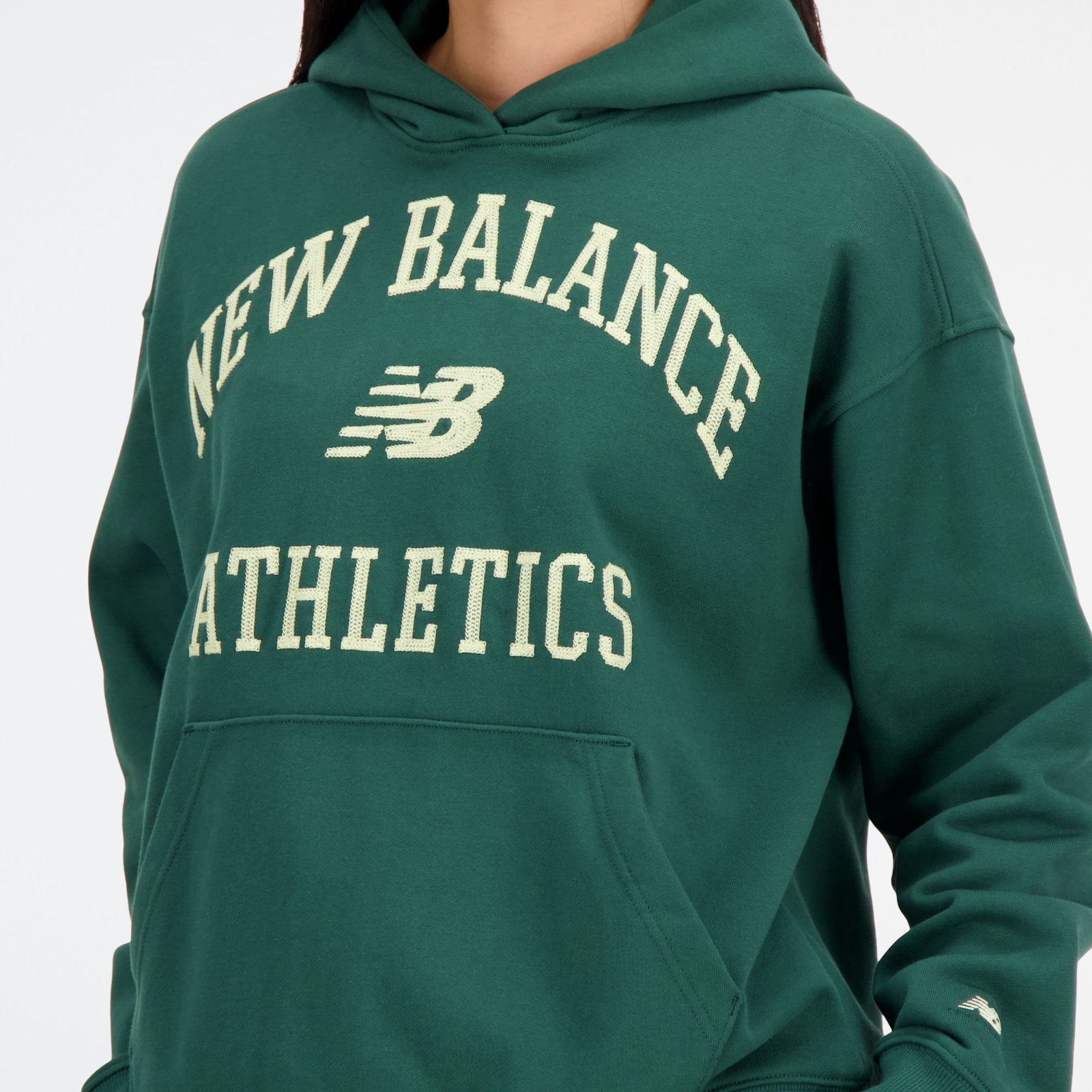 Green new outlet balance hoodie